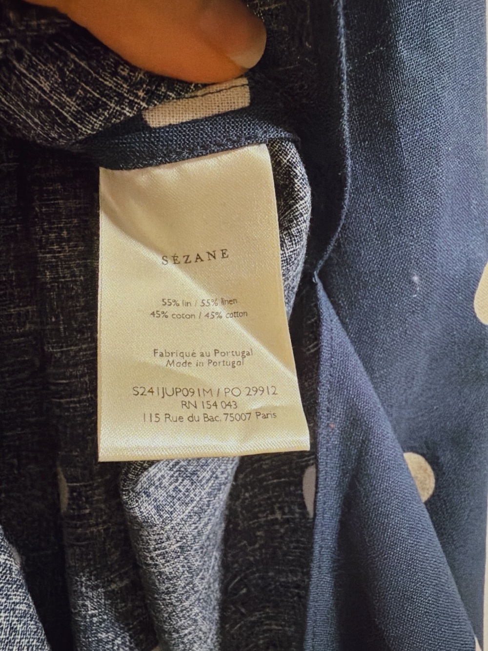 Sezane Sophie Skirt 38/6 - Picture 8 of 8